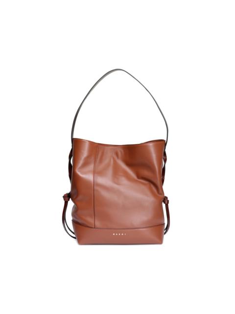 Marni small Pod 2.0 leather bucket bag