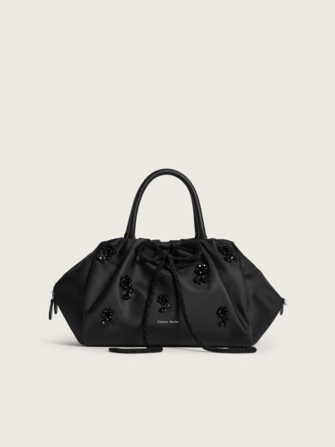 Simone Rocha Embellished Gathered Top Handle Bag