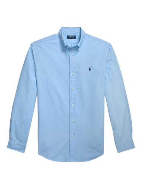 Polo Ralph Lauren garment-dyed oxford shirt