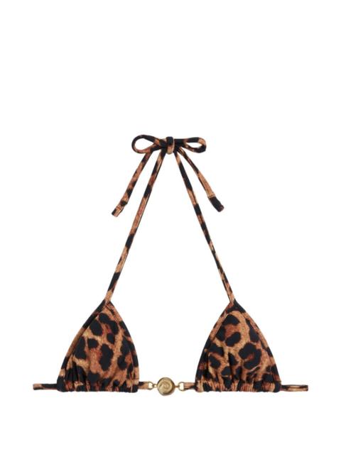 Reina Olga printed bikini top