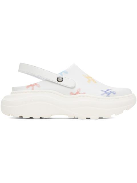 PHILEO White Sabot Mules