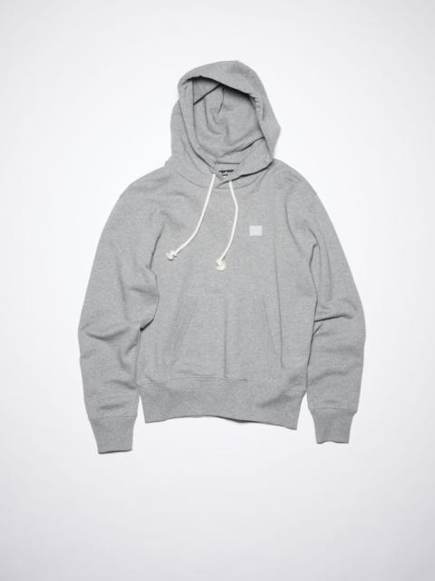 Acne Studios Hooded sweatshirt - Regular fit - Light Grey Melange