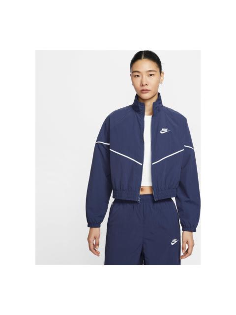 Nike (WMNS) Nike Windrunner Oversized Woven Jacket 'Midnight Navy Sail' IM8028-410