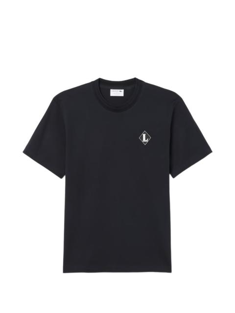 LACOSTE round-neck logo T-shirt