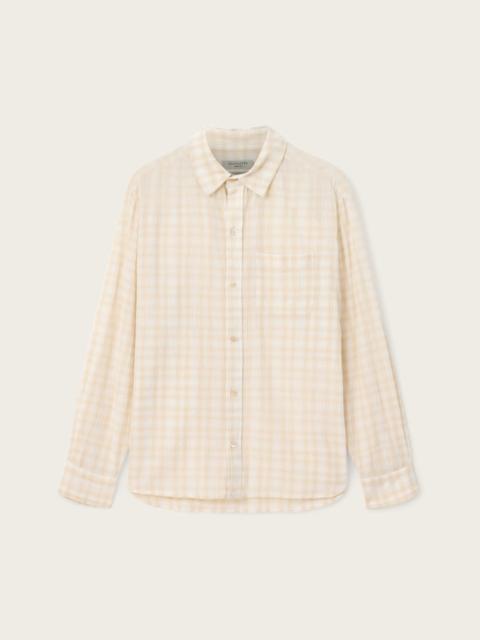 ALLSAINTS TOYA OVERSIZED LONG SLEEVE COTTON SHIRT