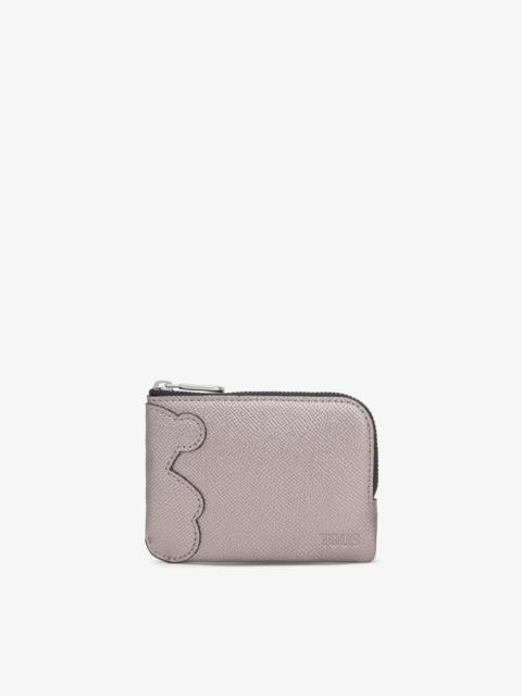 TOUS Silver-colored Change purse TOUS Bear