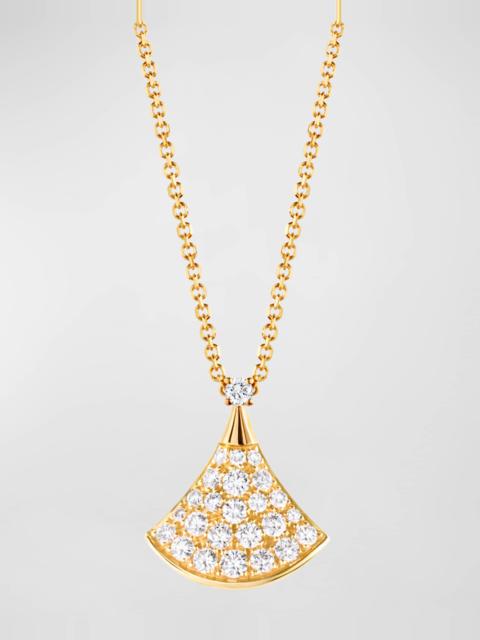 Divas Dream 18k Yellow Gold Diamond Necklace