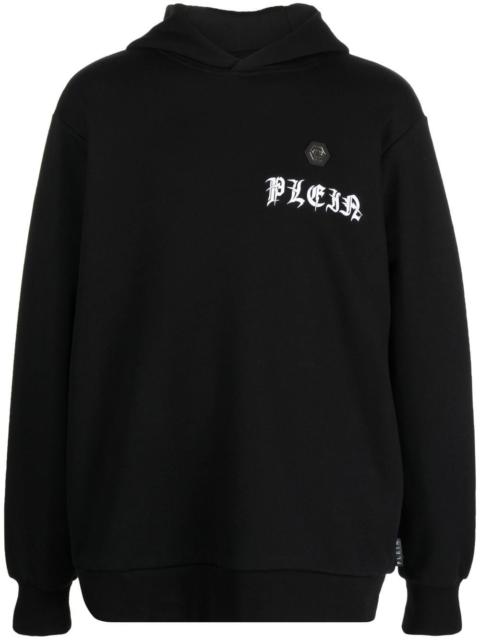PHILIPP PLEIN logo-print hoodie
