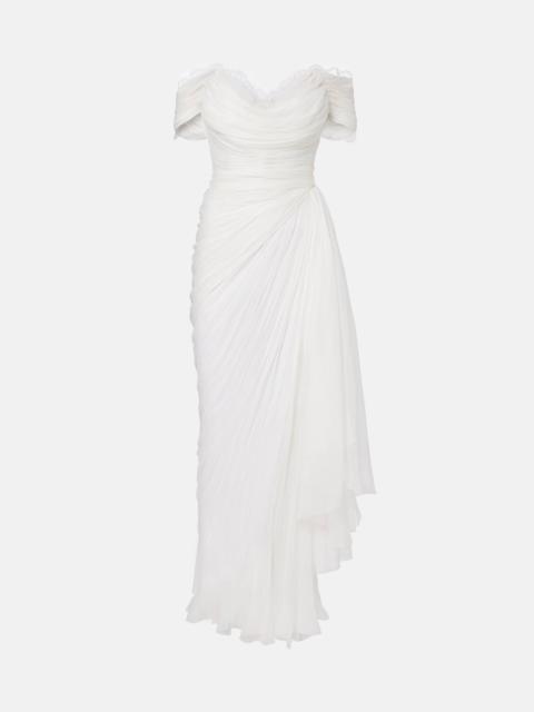 MARIA LUCIA HOHAN Bridal Dalia silk gown