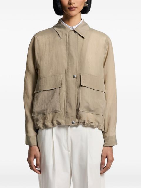 PESERICO patch-pocket coat