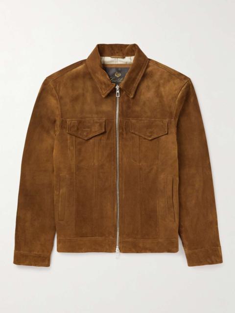 Suede Trucker Jacket