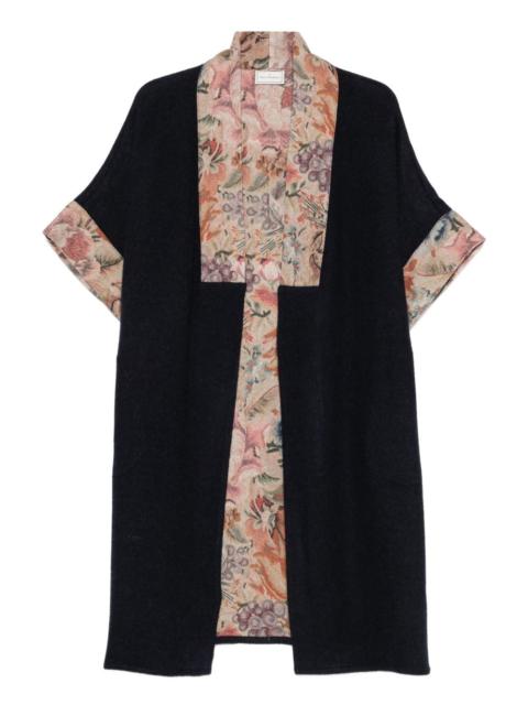 Pierre-Louis Mascia floral-panel coat