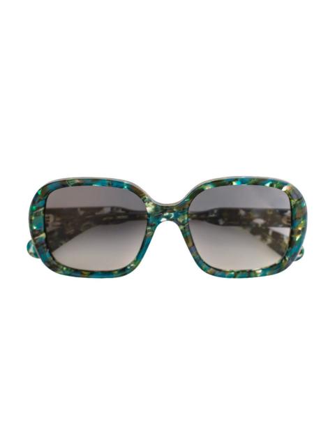 Chloé Patterened Square Sunglasses