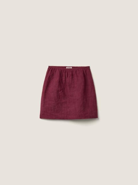 Miu Miu Linen skirt