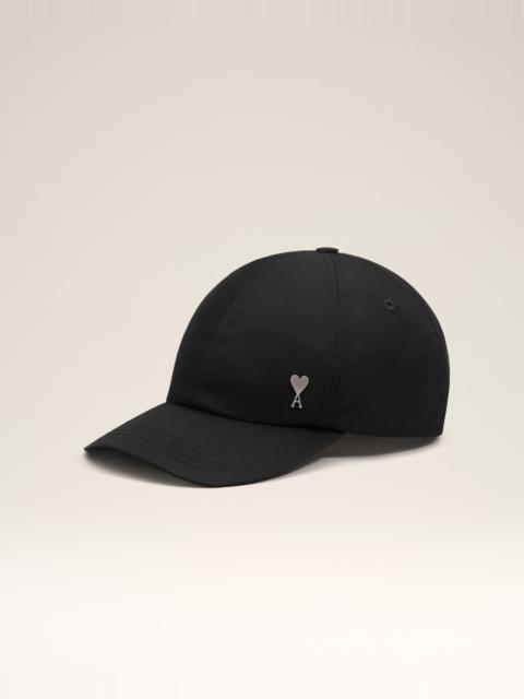 AMI Paris BLACK NYLON AMI DE COEUR STUD CAP