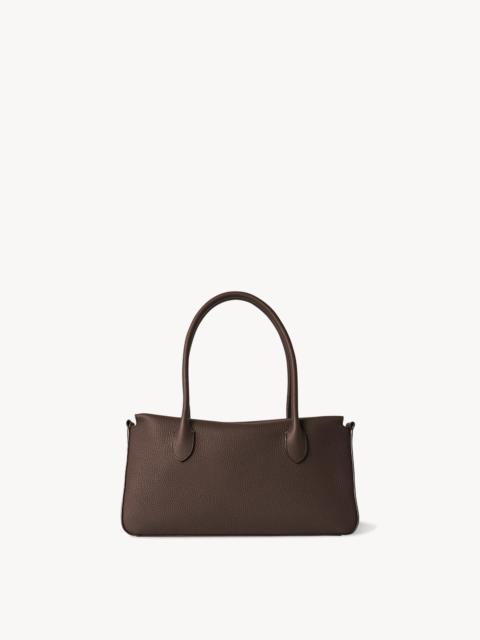 The Row E/W Top-Handle Bag in Leather