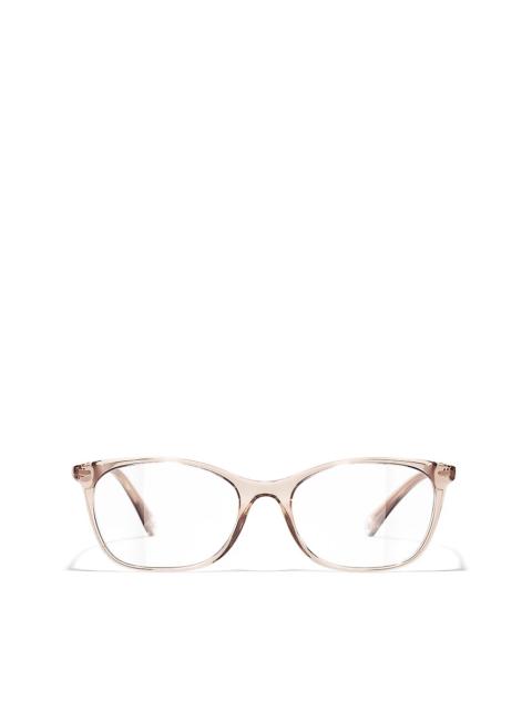 CHANEL Rectangle optical glasses