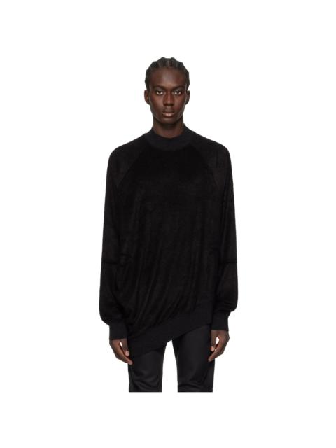 Julius Black Asymmetric Sweater
