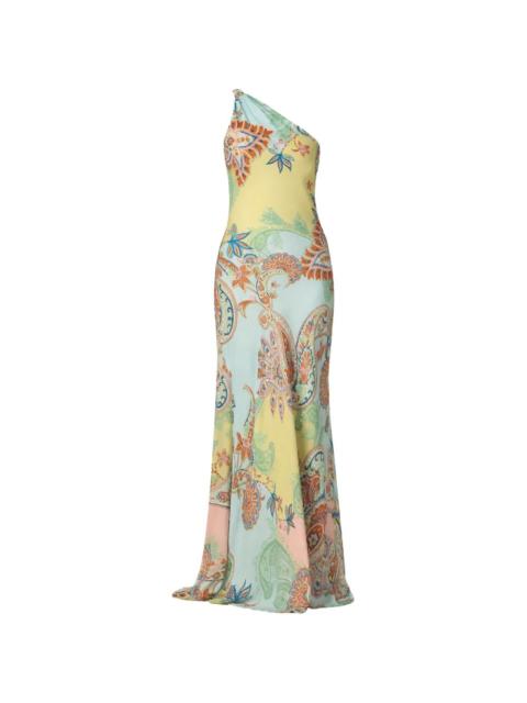 HEMANT & NANDITA one-shoulder maxi dress
