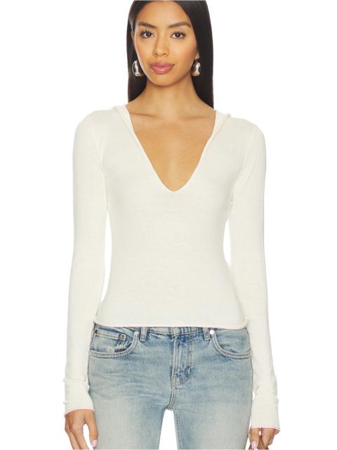 Frankies Bikinis Sloane Knit Hoodie