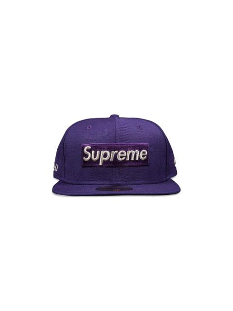 Supreme Supreme $1M Metallic Box Logo New Era 'Purple'