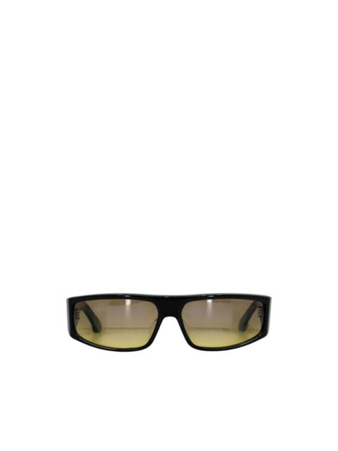 Chrome Hearts Porny rectangle-frame sunglasses