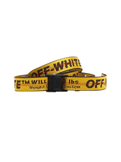 Off-White Classic Mini Industrial Belt 'Yellow/Black'