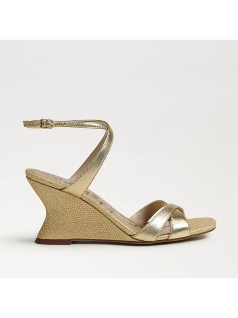Sam Edelman Davi Ankle Strap Wedge Sandal