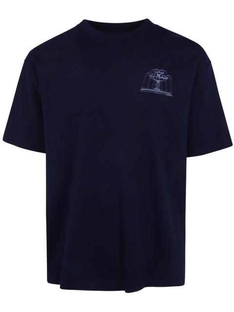 Drôle de Monsieur T-Shirt "Fountain" Print