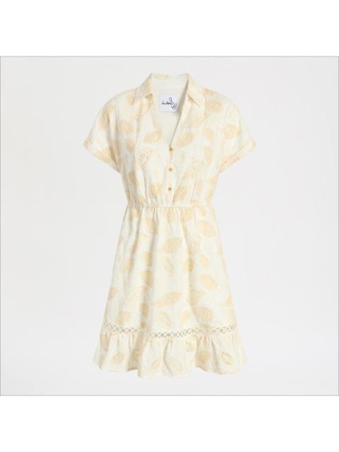 Sam Edelman Shirt Ivory Mini Dress