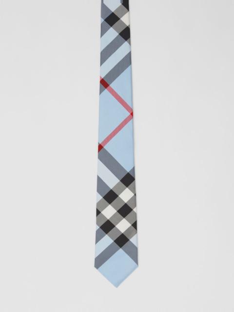 Burberry Classic Cut Check Silk Tie