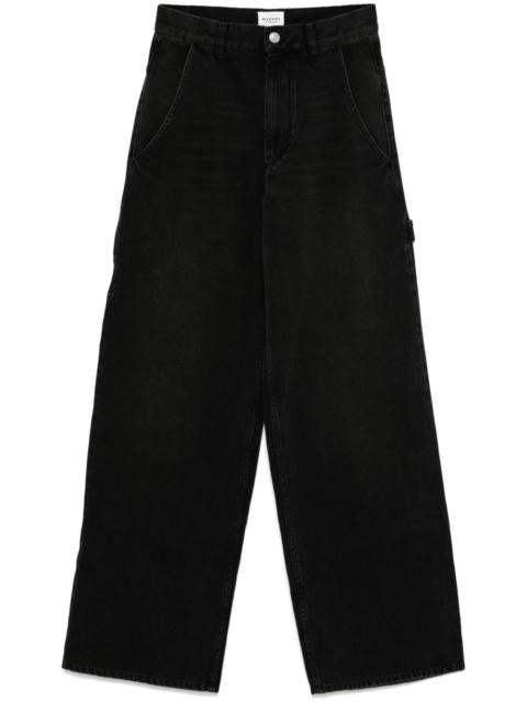 Isabel Marant Étoile Solene wide-leg jeans