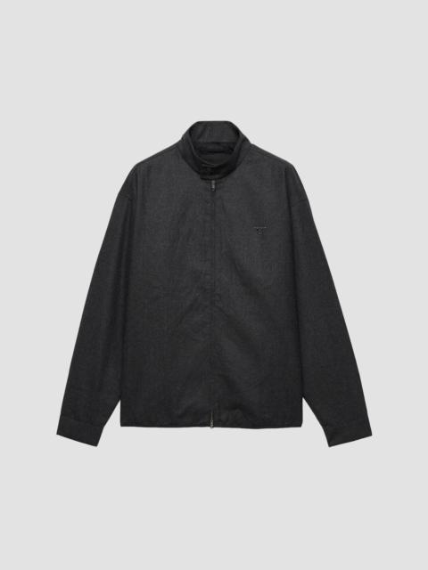 Prada Men's Wool Shirt - Grey