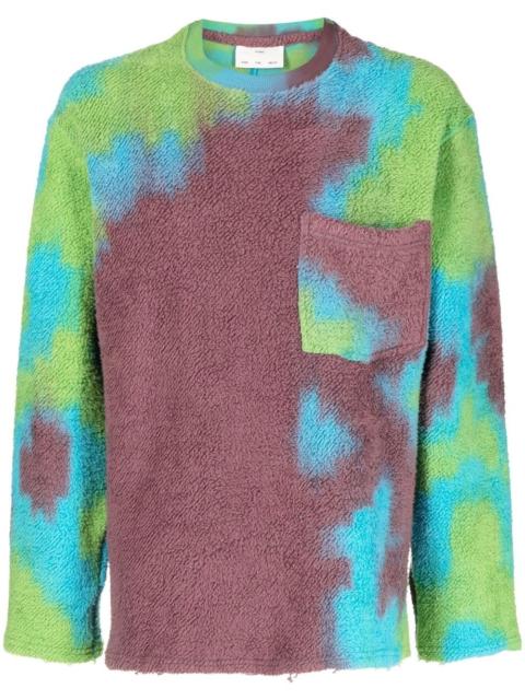 abstract-pattern print jumper