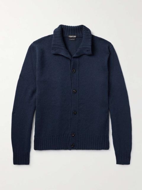 Wool, Cashmere and Mohair-Blend Cardigan