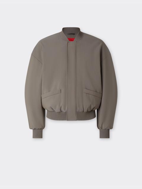 Ferrari Bomber jacket in cool Q-Cycle® wool