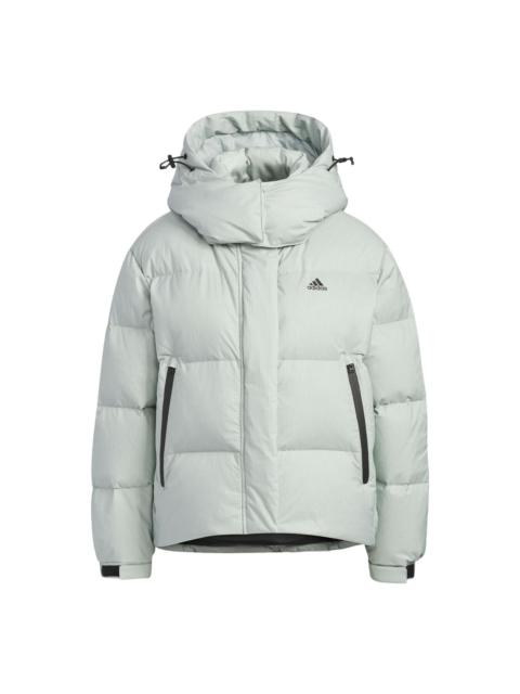 adidas (WMNS) adidas Puffy Down Jacket 'Teal' IW0774