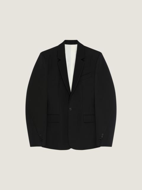 Givenchy SINGLE-BREASTED FORM FIT JACKET IN WOOL