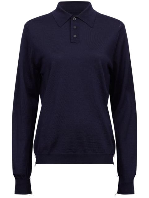 Maison Margiela wool polo jumper
