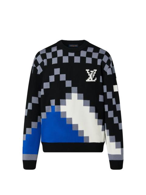 Louis Vuitton LV Fair Isle Macro Crewneck