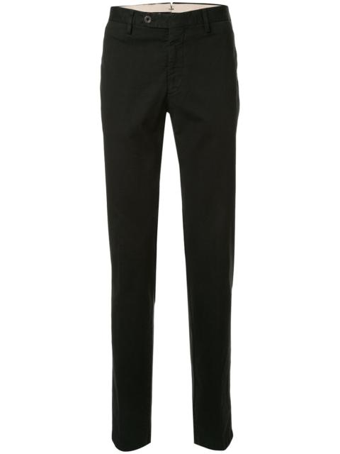 LARDINI high-waisted straight leg trousers