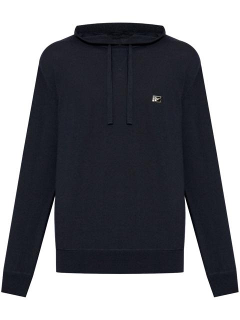 Dolce & Gabbana logo-plaque hoodie