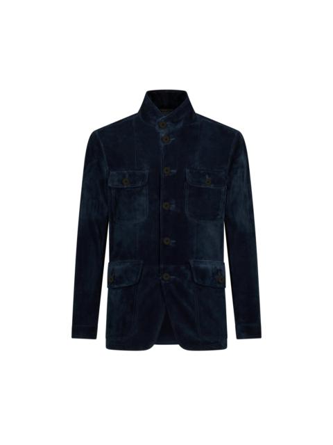 TOM FORD CASHMERE SUEDE MILITARY JACKET