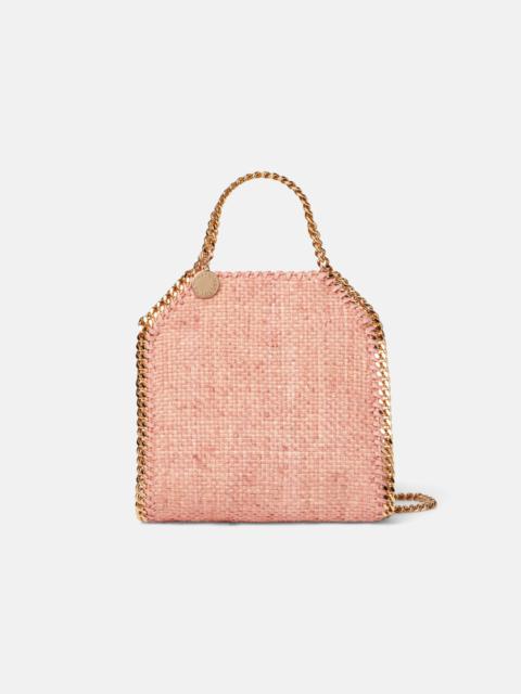 Stella McCartney Falabella Tiny Woven Raffia Tote