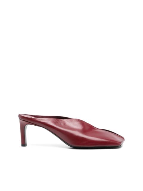 Jil Sander 70mm leather mules