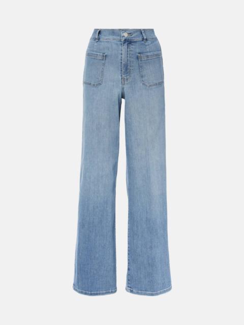 FRAME Le Slim Palazzo wide-leg jeans