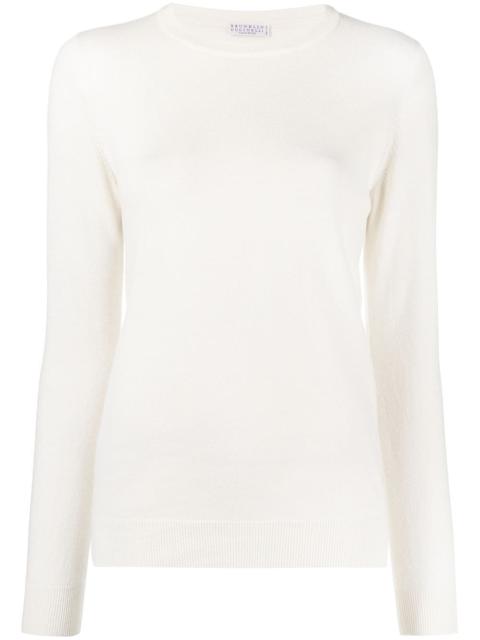 Brunello Cucinelli crew-neck cashmere jumper