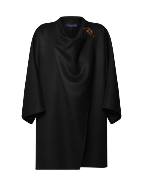 Louis Vuitton Drape Front Coat