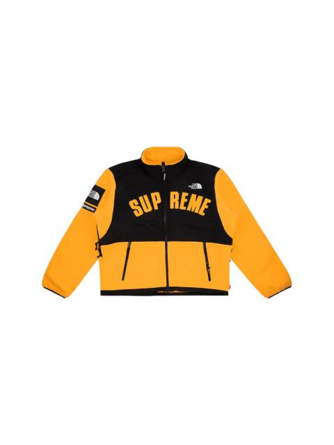 x The North Face Arc logo fleece jacket