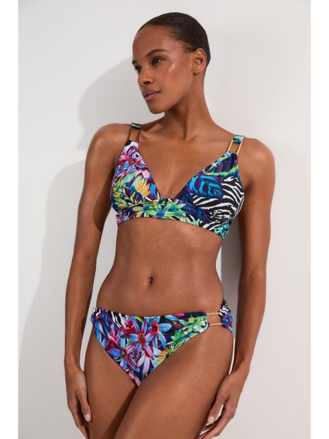 KAREN MILLEN Tropical Floral Bikini Bottoms